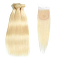 Blonde Raw Cambodian Straight Bundles